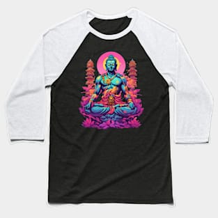 Neon Buddha Baseball T-Shirt